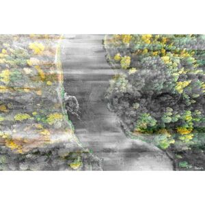 Parvez Taj - 'River Run' Painting Print on Wrapped Canvas Multi 45 x 30 Parvez Taj - 'River Run' Painting Print on Wrapped Canvas Multi 45 x 30