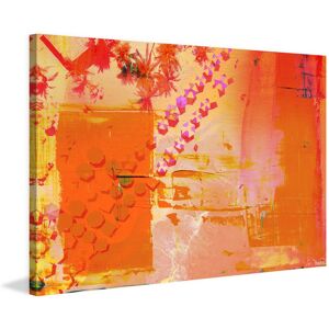 Parvez Taj - 'Orange Glow' Painting Print on Wrapped Canvas Multi 24 x 16 Parvez Taj - 'Orange Glow' Painting Print on Wrapped Canvas Multi 24 x 16
