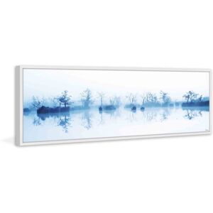 Parvez Taj - 'Hunter Green View' Framed Painting Print Blue 45 x 15 Parvez Taj - 'Hunter Green View' Framed Painting Print Blue 45 x 15
