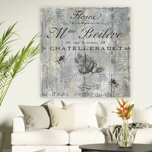 Wexford Home 'Signs of Paris II' Premium Gallery Wrapped Canvas Wall Art '4 Sizes Available' 24 x 24 Wexford Home 'Signs of Paris II' Premium Gallery Wrapped Canvas Wall Art '4 Sizes Available' 24 x 24