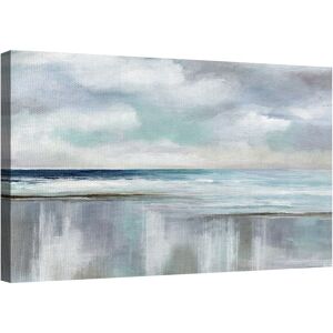 Fine Art canvas Coastal Cyan Sunset by Nan Wrapped Canvas Painting Art Print 22x28 Fine Art canvas Coastal Cyan Sunset by Nan Wrapped Canvas Painting Art Print 22x28
