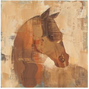 Trademark Fine Art Albena Hristova 'Spirit Horse Beige' Canvas Art 14x14 Trademark Fine Art Albena Hristova 'Spirit Horse Beige' Canvas Art 14x14