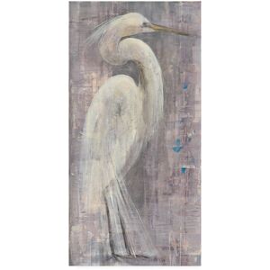 Trademark Fine Art Albena Hristova 'Coastal Egret I' Canvas Art 24x47 Trademark Fine Art Albena Hristova 'Coastal Egret I' Canvas Art 24x47