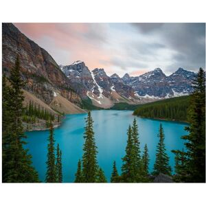 Fine Art canvas Mountain Lake by Johny Goerend Canvas Art Print 22x28 Fine Art canvas Mountain Lake by Johny Goerend Canvas Art Print 22x28