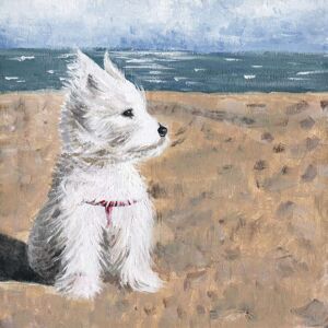 Parvez Taj 'Enjoying the Wind' Painting Print on Wrapped Canvas - Multi-color 24 x 24 Parvez Taj 'Enjoying the Wind' Painting Print on Wrapped Canvas - Multi-color 24 x 24