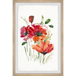 Parvez Taj Blooms in Surprise' Framed Painting Print - Multi-color Brown 24 x 36 Parvez Taj Blooms in Surprise' Framed Painting Print - Multi-color Brown 24 x 36