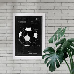 Wynwood Studio 'soccer ball 2012' Sports and Teams Framed Wall Art Print - Black, White Black 13 x 19 Wynwood Studio 'soccer ball 2012' Sports and Teams Framed Wall Art Print - Black, White Black 13 x 19