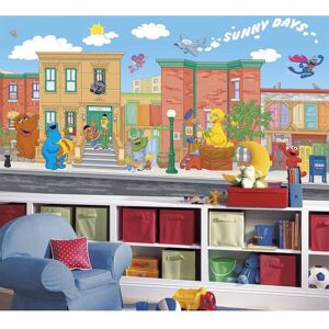 Roommates Sesame Street Chair Rail Prepasted Wall Art Mural (6' x 10.5') Multi See details Roommates Sesame Street Chair Rail Prepasted Wall Art Mural (6' x 10.5') Multi See details