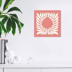 Wynwood Studio Canvas Floral and Botanical Sienna Blushy Crown Pink and Modern & Contemporary Wall Art Canvas Print Pink 12 x 12 Wynwood Studio Canvas Floral and Botanical Sienna Blushy Crown Pink and Modern & Contemporary Wall Art Canvas Print Pink 12 x 12