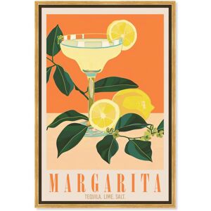 Classy Margarita Poster Canvas Boho Colorful Wall Art by Art Remedy Orange 24 Classy Margarita Poster Canvas Boho Colorful Wall Art by Art Remedy Orange 24