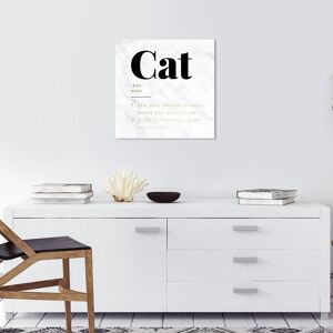 Wynwood Studio Canvas Animals Cat Definition Black and Glam Wall Art Canvas Print Black 20 x 20 Wynwood Studio Canvas Animals Cat Definition Black and Glam Wall Art Canvas Print Black 20 x 20
