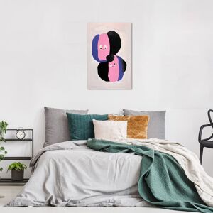 Wynwood Studio Canvas Entertainment and Hobbies Abstract Clown Faces Pink and Bohemian & Eclectic Wall Art Canvas Print Pink 24 x 16 Wynwood Studio Canvas Entertainment and Hobbies Abstract Clown Faces Pink and Bohemian & Eclectic Wall Art Canvas Print Pink 24 x 16