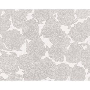Karen Revis Roses Grey Wall Mural Grey Oversized Karen Revis Roses Grey Wall Mural Grey Oversized