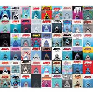 Roommates JAWS 50th Anniversary Posters Peel and Stick Mural Multi-Color 123.0 In. L X 108.0 In. W X 0.03 In. D Roommates JAWS 50th Anniversary Posters Peel and Stick Mural Multi-Color 123.0 In. L X 108.0 In. W X 0.03 In. D