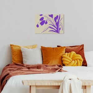 Wynwood Studio Canvas Abstract Agapanthus Flowers Purple and Light Gray Modern & Contemporary Wall Art Canvas Print Purple 16 x 24 Wynwood Studio Canvas Abstract Agapanthus Flowers Purple and Light Gray Modern & Contemporary Wall Art Canvas Print Purple 16 x 24