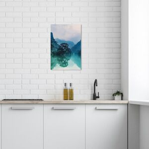 Wynwood Studio Canvas Nature and Landscape River Water and Teal Green and Tropical Wall Art Canvas Print Green 24 x 16 Wynwood Studio Canvas Nature and Landscape River Water and Teal Green and Tropical Wall Art Canvas Print Green 24 x 16