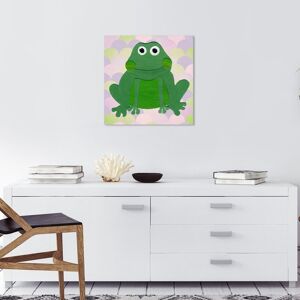 Wynwood Studio Canvas Animals F for Frog Green and Dark Green Modern & Contemporary Wall Art Canvas Print Green 20 x 20 Wynwood Studio Canvas Animals F for Frog Green and Dark Green Modern & Contemporary Wall Art Canvas Print Green 20 x 20
