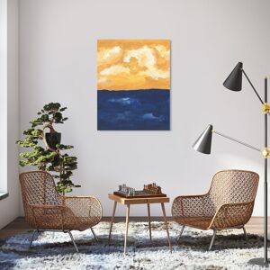 Wynwood Studio Canvas Nature and Landscape Ochre Gold Sky and Sea Yellow Nautical & Coastal Wall Art Canvas Print Yellow 30 x 36 Wynwood Studio Canvas Nature and Landscape Ochre Gold Sky and Sea Yellow Nautical & Coastal Wall Art Canvas Print Yellow 30 x 36