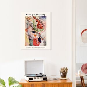Wynwood Studio Abstract Kandinsky Poster White and Modern & Contemporary Wall Art Canvas Print White 24 x 20 Wynwood Studio Abstract Kandinsky Poster White and Modern & Contemporary Wall Art Canvas Print White 24 x 20