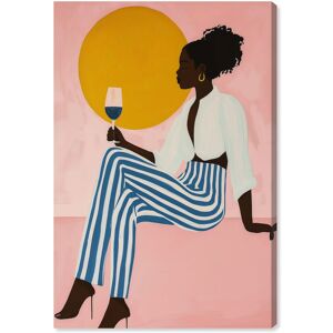 Peaceful Sip Canvas Retro Poster Art by Art Remedy Yellow 10 Peaceful Sip Canvas Retro Poster Art by Art Remedy Yellow 10