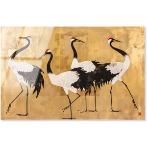 Birds of Gold Acrylic by Art Remedy, Ready to Hang Gold 15 Birds of Gold Acrylic by Art Remedy, Ready to Hang Gold 15