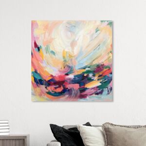 Wynwood Studio Abstract Think about it Pink and Modern & Contemporary Wall Art Canvas Print Pink 40 x 40 Wynwood Studio Abstract Think about it Pink and Modern & Contemporary Wall Art Canvas Print Pink 40 x 40