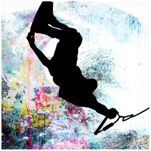 Trademark Fine Art LightBoxJournal 'Extreme Wakeboard 3' Canvas Art White 24 x 24 Trademark Fine Art LightBoxJournal 'Extreme Wakeboard 3' Canvas Art White 24 x 24