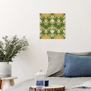 Wynwood Studio Canvas Abstract Version of my Garden Green and Vintage Wall Art Canvas Print Green 12 x 12 Wynwood Studio Canvas Abstract Version of my Garden Green and Vintage Wall Art Canvas Print Green 12 x 12