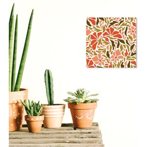 Wynwood Studio Canvas Abstract Florece Pattern Orange and Modern & Contemporary Wall Art Canvas Print Orange 12 x 12 Wynwood Studio Canvas Abstract Florece Pattern Orange and Modern & Contemporary Wall Art Canvas Print Orange 12 x 12