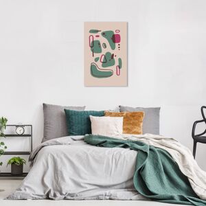 Wynwood Studio Canvas Abstract Mid-Century Shapes Green and Light Pink Mid-Century Modern Wall Art Canvas Print Green 24 x 16 Wynwood Studio Canvas Abstract Mid-Century Shapes Green and Light Pink Mid-Century Modern Wall Art Canvas Print Green 24 x 16