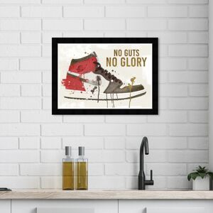 Wynwood Studio Prints Sports and Teams No Glory Sneaker White and Cream White Modern & Contemporary Wall Art Canvas Print White Small Wynwood Studio Prints Sports and Teams No Glory Sneaker White and Cream White Modern & Contemporary Wall Art Canvas Print White Small