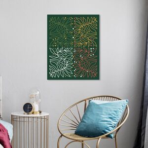 Wynwood Studio Canvas Floral and Botanical Christmas Leaves Poster Green Modern & Contemporary Wall Art Canvas Print Green 20 x 24 Wynwood Studio Canvas Floral and Botanical Christmas Leaves Poster Green Modern & Contemporary Wall Art Canvas Print Green 20 x 24