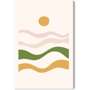 Wynwood Studio Canvas Nautical and Coastal Sunrise made with Shapes Gold and Modern & Contemporary Wall Art Canvas Print Gold 36 x 24 Wynwood Studio Canvas Nautical and Coastal Sunrise made with Shapes Gold and Modern & Contemporary Wall Art Canvas Print Gold 36 x 24