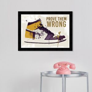 Wynwood Studio Prints Sports and Teams Great Things Sneaker Yellow and Modern & Contemporary Wall Art Canvas Print Yellow Small Wynwood Studio Prints Sports and Teams Great Things Sneaker Yellow and Modern & Contemporary Wall Art Canvas Print Yellow Small