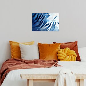 Wynwood Studio Abstract Azure Cascade Blue and Tropical Wall Art Canvas Print Blue 16 x 24 Wynwood Studio Abstract Azure Cascade Blue and Tropical Wall Art Canvas Print Blue 16 x 24