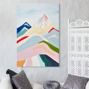 Wynwood Studio Nature and Landscape Snowy Ice Mountains Blue and Pastel Blue Modern & Contemporary Wall Art Canvas Print Blue 45 x 30 Wynwood Studio Nature and Landscape Snowy Ice Mountains Blue and Pastel Blue Modern & Contemporary Wall Art Canvas Print Blue 45 x 30