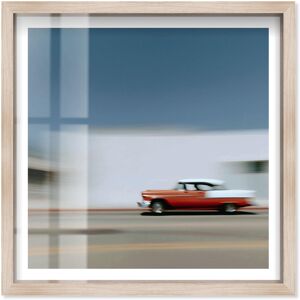 Motion Blur Classic III Cars Art Shadowbox Print by Notoriart Red 40 Motion Blur Classic III Cars Art Shadowbox Print by Notoriart Red 40