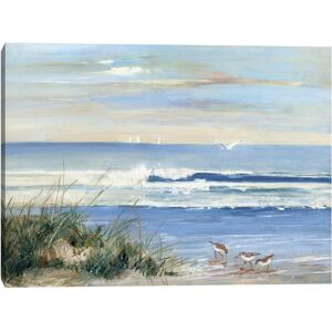 Masterpiece Art Gallery Beachcombers by Sally Swatland Canvas Art Print Multi 30x40 Masterpiece Art Gallery Beachcombers by Sally Swatland Canvas Art Print Multi 30x40