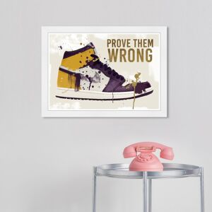 Wynwood Studio Prints Sports and Teams Great Things Sneaker Yellow and Modern & Contemporary Wall Art Canvas Print Yellow Small Wynwood Studio Prints Sports and Teams Great Things Sneaker Yellow and Modern & Contemporary Wall Art Canvas Print Yellow Small