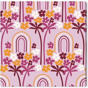 Wynwood Studio Canvas Abstract Floral Yard Invention Purple and Dark Yellow Modern & Contemporary Wall Art Canvas Print Purple 30 x 30 Wynwood Studio Canvas Abstract Floral Yard Invention Purple and Dark Yellow Modern & Contemporary Wall Art Canvas Print Purple 30 x 30