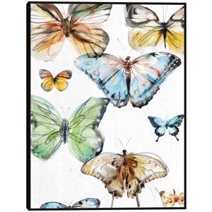 Masterpiece Art Gallery Les Papillons I By Studio Arts Canvas Art Print Multi 31x41 Masterpiece Art Gallery Les Papillons I By Studio Arts Canvas Art Print Multi 31x41