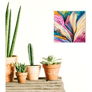 Wynwood Studio Abstract Colorful inside Petals Pink and Pastel Yellow Modern & Contemporary Wall Art Canvas Print Pink 12 x 12 Wynwood Studio Abstract Colorful inside Petals Pink and Pastel Yellow Modern & Contemporary Wall Art Canvas Print Pink 12 x 12
