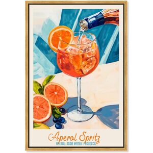 Aperol Spritz Recipe Poster Canvas by Art Remedy Orange 24 Aperol Spritz Recipe Poster Canvas by Art Remedy Orange 24