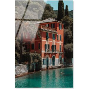 Aqua Marina Home Vintage Art Prints Acrylic Print by Notoriart Orange 16 Aqua Marina Home Vintage Art Prints Acrylic Print by Notoriart Orange 16
