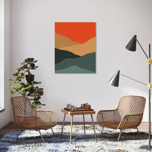 Wynwood Studio Canvas Abstract Color Land Escape Red Modern & Contemporary Wall Art Canvas Print Red 30 x 36 Wynwood Studio Canvas Abstract Color Land Escape Red Modern & Contemporary Wall Art Canvas Print Red 30 x 36