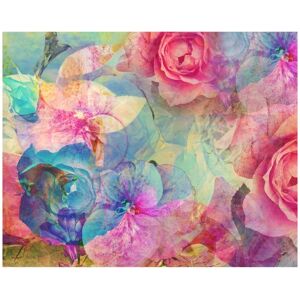 OhPopsi Memories Wall Mural Pink Oversized OhPopsi Memories Wall Mural Pink Oversized