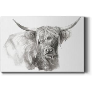 Wexford Home Soft Focus Highland Cattle I Premium Gallery Wrapped Canvas - Ready to Hang Multi 12X18 Wexford Home Soft Focus Highland Cattle I Premium Gallery Wrapped Canvas - Ready to Hang Multi 12X18