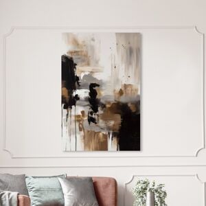 Wynwood Studio Abstract The Knight Jumps Over Black and Modern & Contemporary Wall Art Canvas Print Black 54 x 36 Wynwood Studio Abstract The Knight Jumps Over Black and Modern & Contemporary Wall Art Canvas Print Black 54 x 36