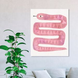 Wynwood Studio Canvas Animals Serpentine Blush Pink and Modern & Contemporary Wall Art Canvas Print Pink 45 x 36 Wynwood Studio Canvas Animals Serpentine Blush Pink and Modern & Contemporary Wall Art Canvas Print Pink 45 x 36