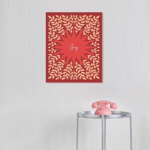 Wynwood Studio Canvas Holiday and Seasonal Joy Star Red Modern & Contemporary Wall Art Canvas Print Red 16 x 20 Wynwood Studio Canvas Holiday and Seasonal Joy Star Red Modern & Contemporary Wall Art Canvas Print Red 16 x 20